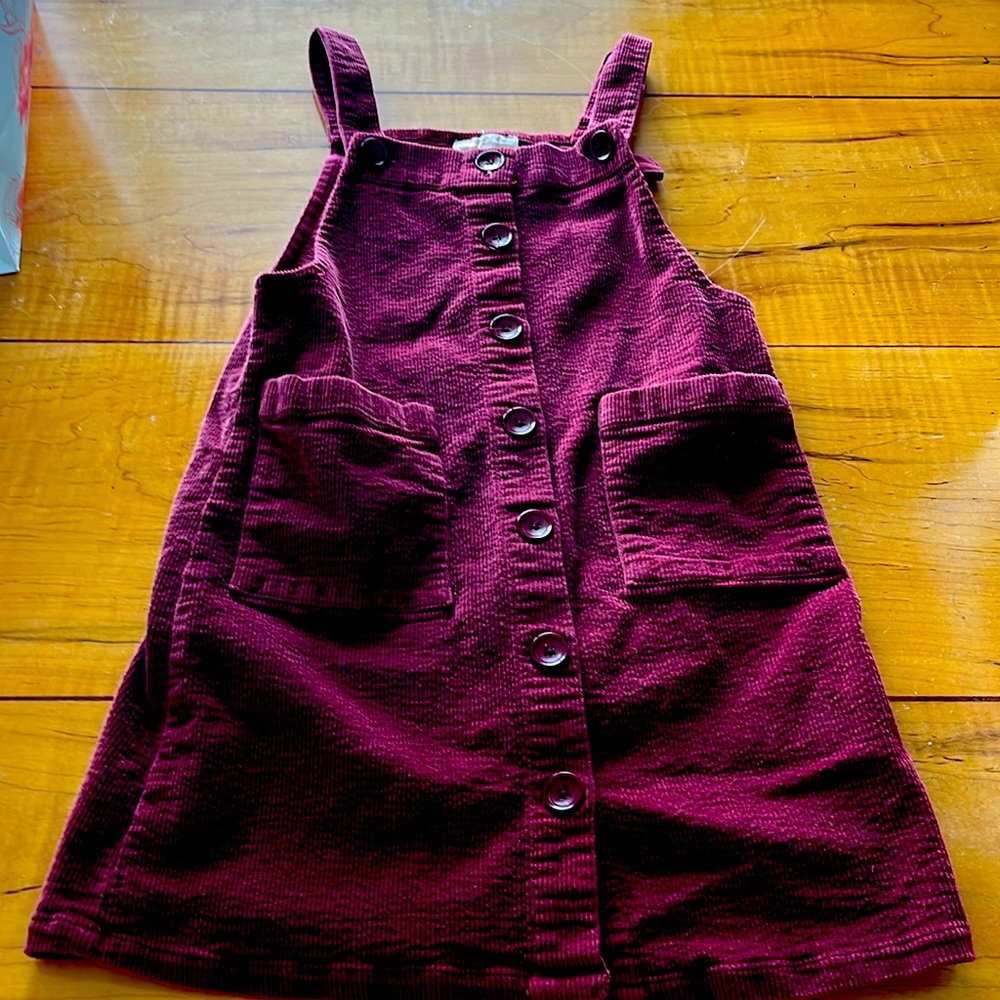 Girls medium corduroy jumper